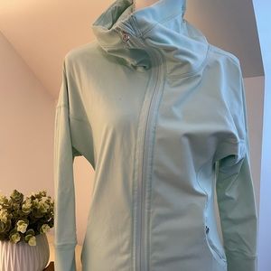 LuLuLemon mint green jacket